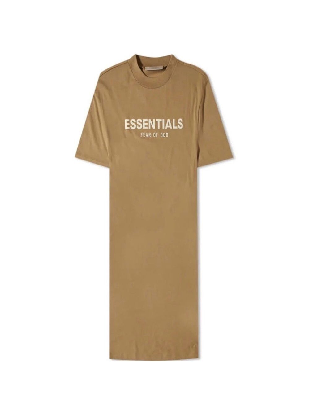 Fear of God Essentials Tan Mini Dress